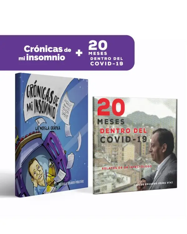 Combo 7: Crónicas de Mi Insomnio La Novela Gráfica + 20 meses