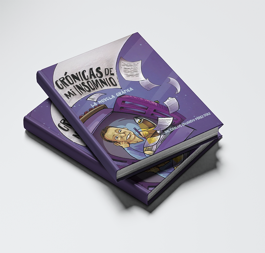Libro Crónicas de Mi Insomnio -La Novela Gráfica